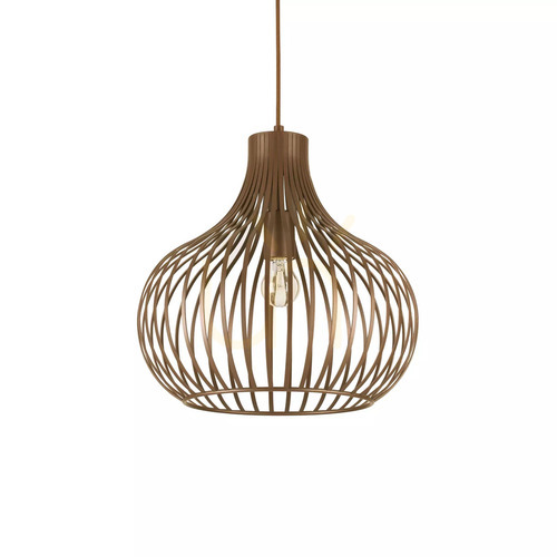 Jelölje be Függőlámpa Ideallux ONION SP1 D38 barna fém E27 205298