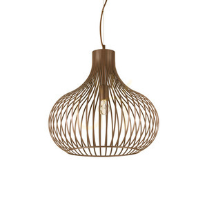 Függőlámpa Ideallux Onion SP1 D47 barna fém 205304 0 Függőlámpa Ideallux Onion SP1 D47 barna fém 205304 small 0