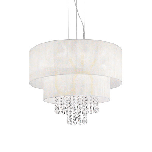 Jelölje be Függőlámpa Ideallux Opera SP6 fehér króm 6xE27 71 cm 068299