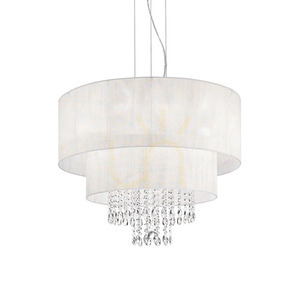 Függőlámpa Ideallux Opera SP6 fehér króm 6xE27 71 cm 068299 small 0