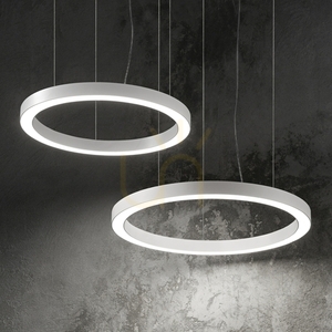 Függőlámpa Ideallux Oracle SP D50 Nero fekete LED 28W 50 cm 222097 small 1