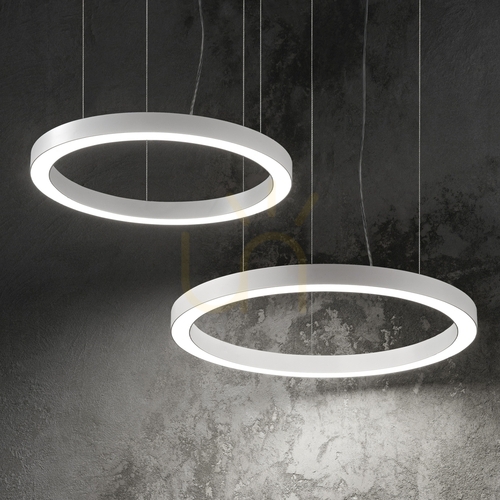 Jelölje be Függőlámpa Ideallux Oracle SP D70 Bianco fehér LED 35W 70 cm 211381