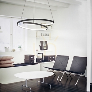 Függőlámpa Ideallux OZ SP D60 DALI sárgaréz 60 cm LED 48W 304564 small 1