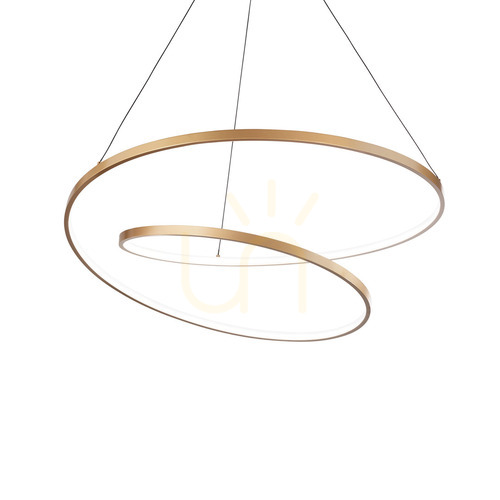 Jelölje be Függőlámpa Ideallux OZ SP D80 ON-OFF sárgaréz 80 cm 52W 269467