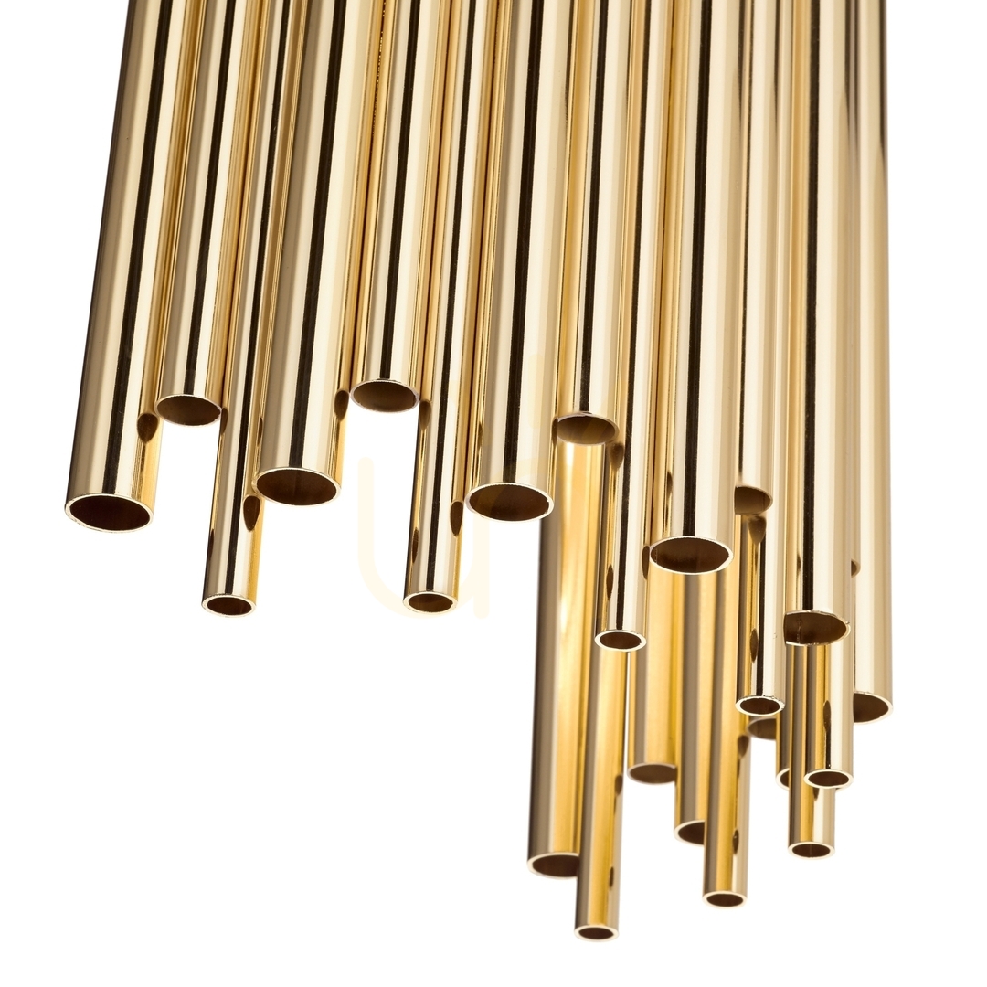 Kijelző Fali lámpa Ideallux PAN AP2 arany fém 2xE14 208794 Fali lámpa Ideallux PAN AP2 arany fém 2xE14 208794