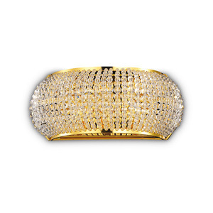 Fali lámpa Ideallux Pasha AP3 Oro arany kristály 3xG9 082288 0 Fali lámpa Ideallux Pasha AP3 Oro arany kristály 3xG9 082288 small 0