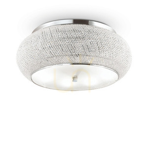 Plafon Ideallux PASHA PL14 króm kristály 65 cm 164991 0 Plafon Ideallux PASHA PL14 króm kristály 65 cm 164991 small 0