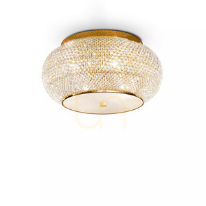 Plafon lámpa Ideallux PASHA PL6 Cromo króm kristály 6xE14 40 cm 100784 2 Plafon lámpa Ideallux PASHA PL6 Cromo króm kristály 6xE14 40 cm 100784 small 2