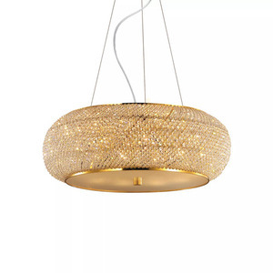 Függőlámpa Ideallux Pasha SP14 Oro arany kristály 65 cm 164984 1 Függőlámpa Ideallux Pasha SP14 Oro arany kristály 65 cm 164984 small 1