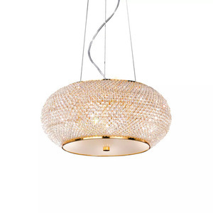 Függőlámpa Ideallux Pasha SP6 Cromo króm 6xE14 40 cm 082158 2 Függőlámpa Ideallux Pasha SP6 Cromo króm 6xE14 40 cm 082158 small 2