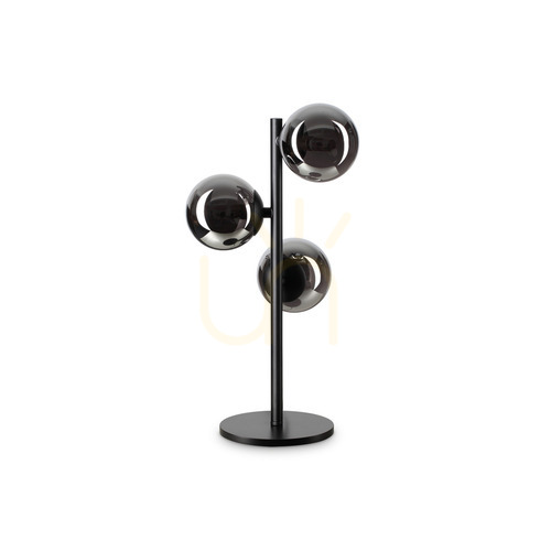 Jelölje be Asztali lámpa Ideallux Perlage TL3 Fumé 292465 3xG9 üveg fém 24 cm
