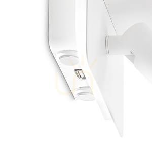 Fali lámpa Ideallux PIANO AP BIANCO fehér LED 10W 2 fényes 287317 small 2
