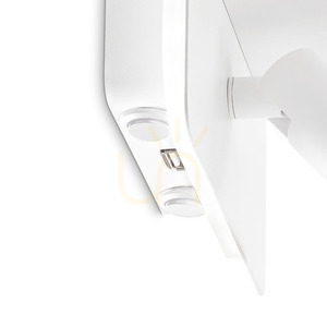 Fali lámpa Ideallux PIANO AP BIANCO fehér LED 10W 2 fényes 287317 small 3