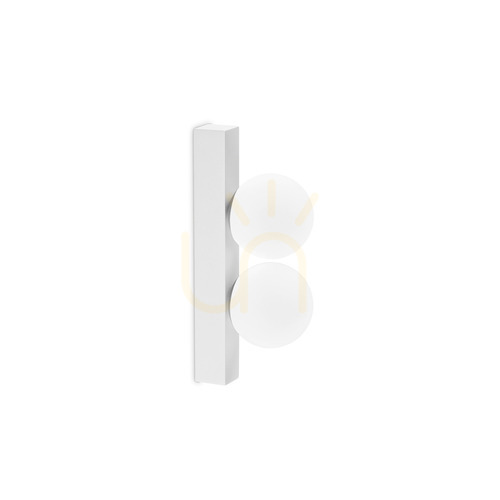 Jelölje be Fali lámpa Ideallux Binomio AP2 fehér LED 6W 328270