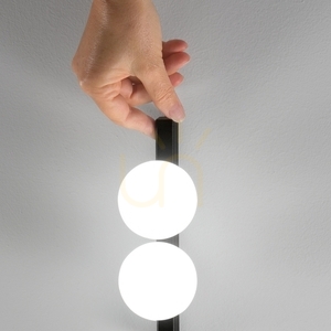 Plafon lámpa Ideallux Ping Pong PL6 sárgaréz 43,5 cm LED 18W 328263 small 1