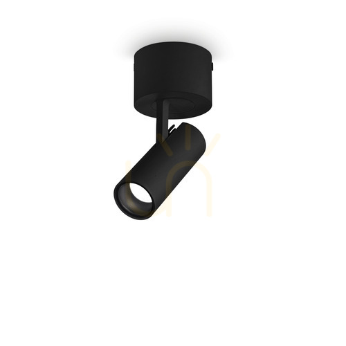 Jelölje be Plafon lámpa Ideallux PLAY PL NERO fehér LED 7W 7 cm 268101