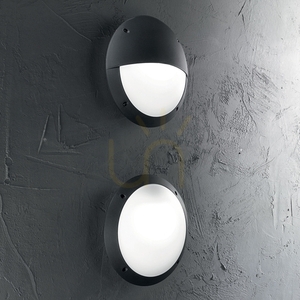 Kültéri fali lámpa Ideallux POLAR AP1 NERO fekete 30 cm E27 096698 small 3