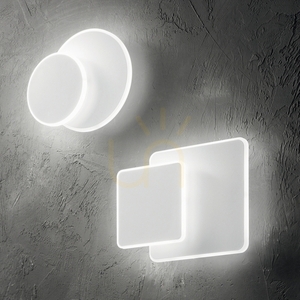 Falilámpa Ideallux POUCHE AP ROUND fehér LED 15W 25 cm 259345 small 1