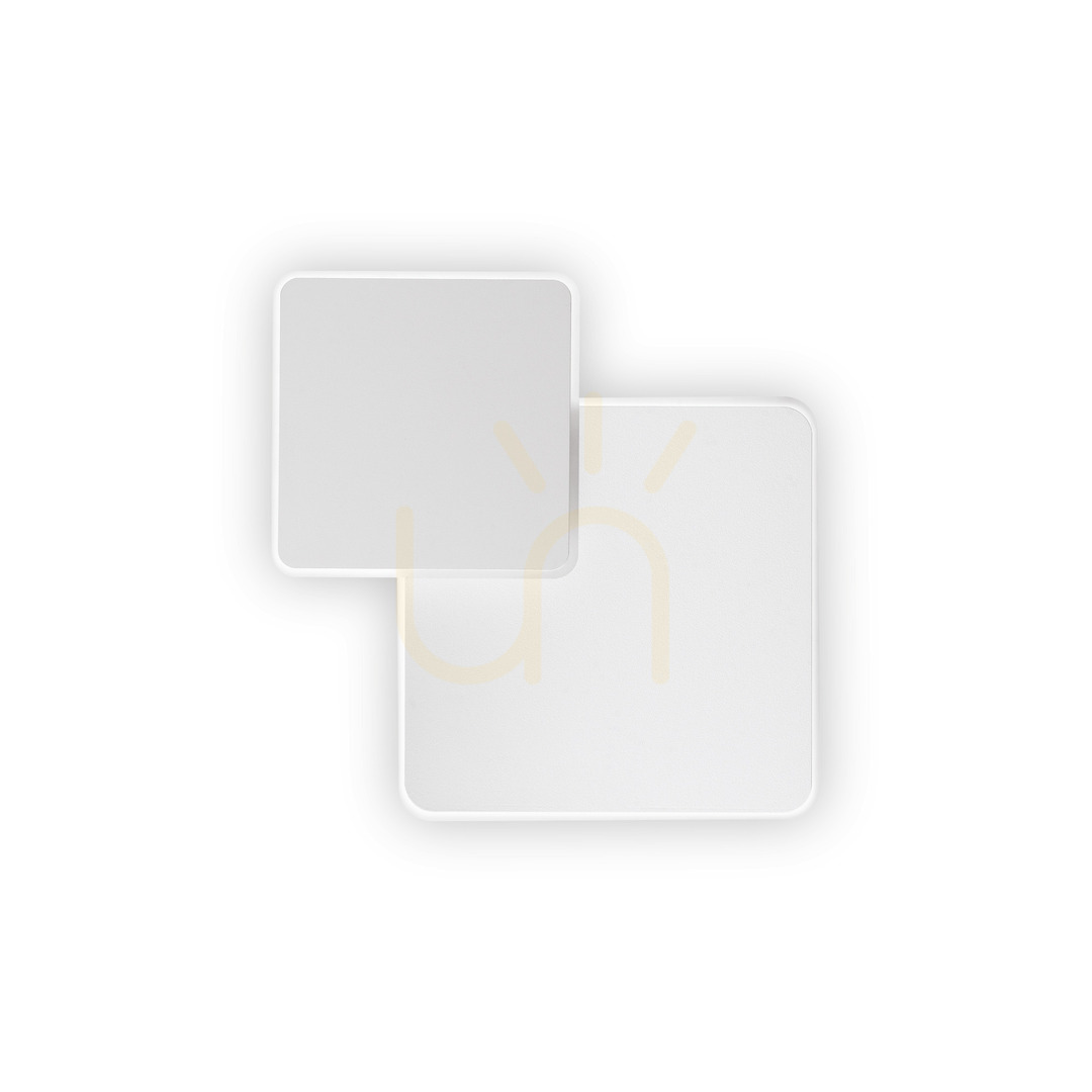 Jelölje be Fali lámpa Ideallux POUCHE AP SQUARE fehér LED 15W 25 cm 259352 Fali lámpa Ideallux POUCHE AP SQUARE fehér LED 15W 25 cm 259352