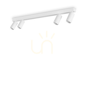 Plafon lámpa Ideallux PROFILO PL4 BIANCO fehér 4xGU10 90 cm 328188 1 Plafon lámpa Ideallux PROFILO PL4 BIANCO fehér 4xGU10 90 cm 328188 small 1