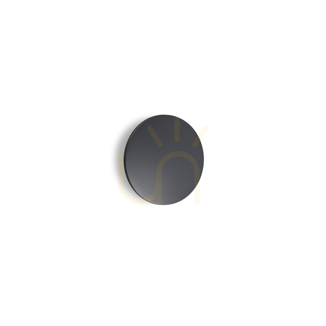 Jelölje be Kültéri fali lámpa Ideallux PUNTO AP D18 antracit LED 9W 313511 Kültéri fali lámpa Ideallux PUNTO AP D18 antracit LED 9W 313511