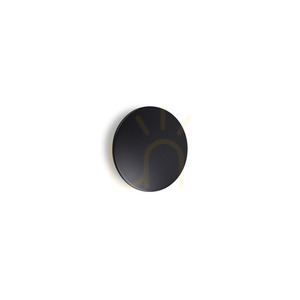 Kültéri fali lámpa Ideallux PUNTO AP D18 NERO fekete LED 9W 313542 small 0