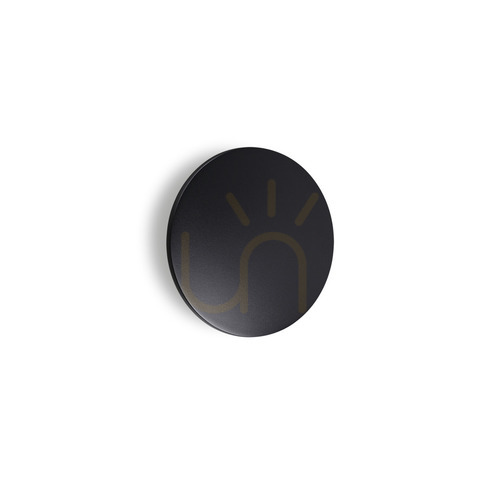 Jelölje be Kültéri fali lámpa Ideallux PUNTO AP D30 NERO fekete LED 16W 328577