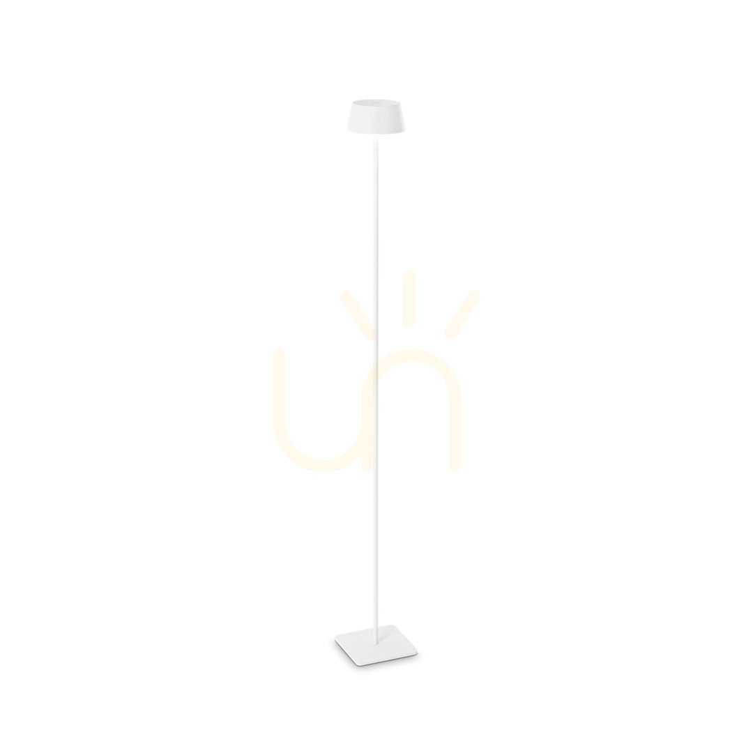 Jelölje be Kültéri állólámpa Ideallux PURE PT fehér LED 1,5W 115 cm 311708 Kültéri állólámpa Ideallux PURE PT fehér LED 1,5W 115 cm 311708