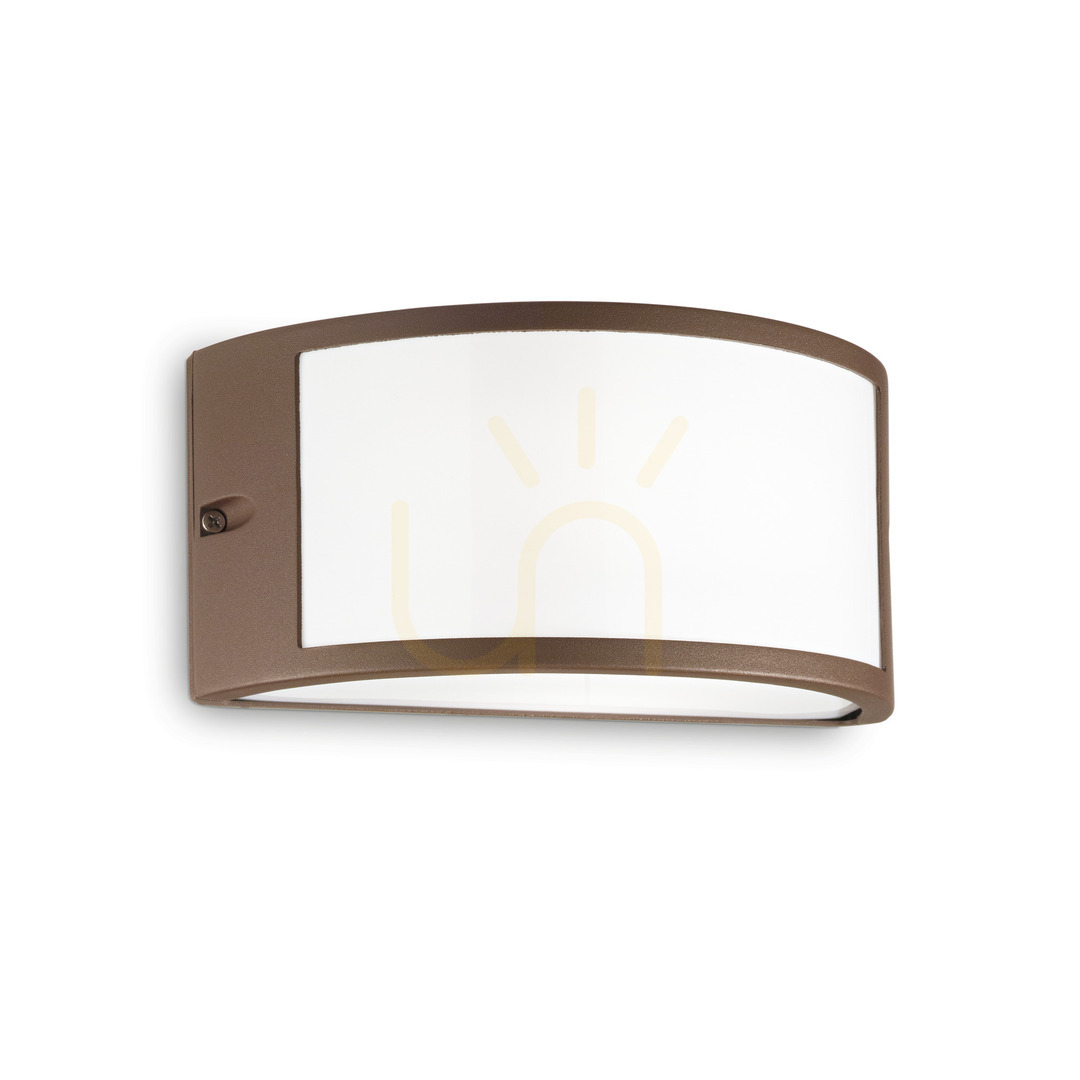 Jelölje be Kültéri fali lámpa Ideallux REX-1 AP1 COFFEE barna E27 60W 213217 Kültéri fali lámpa Ideallux REX-1 AP1 COFFEE barna E27 60W 213217