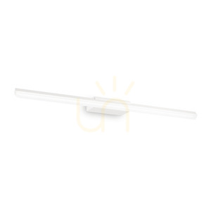 Kültéri fali lámpa Ideallux Riflesso AP D62 Bianco LED 16W fehér 142289 small 0