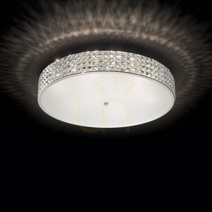 Plafon lámpa Ideallux ROMA PL12 króm kristály 60 cm 087870 2 Plafon lámpa Ideallux ROMA PL12 króm kristály 60 cm 087870 small 2