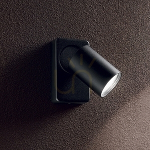 Fali lámpa Ideallux Rudy AP1 Round Nero fekete GU10 35W 229010 1 Fali lámpa Ideallux Rudy AP1 Round Nero fekete GU10 35W 229010 small 1