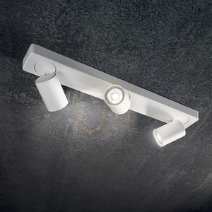 Plafon lámpa Ideallux Rudy PL3 Round Bianco fehér 3xGU10 229065 1 Plafon lámpa Ideallux Rudy PL3 Round Bianco fehér 3xGU10 229065 small 1
