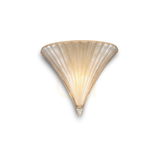 Jelölje be Fali lámpa Ideallux SANTA AP1 SMALL ORO arany üveg króm 013046