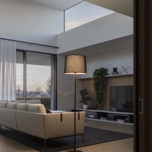 Jelölje be Állólámpa Ideallux SET UP MPT1 260006 csiszolt sárgaréz E27 145 cm