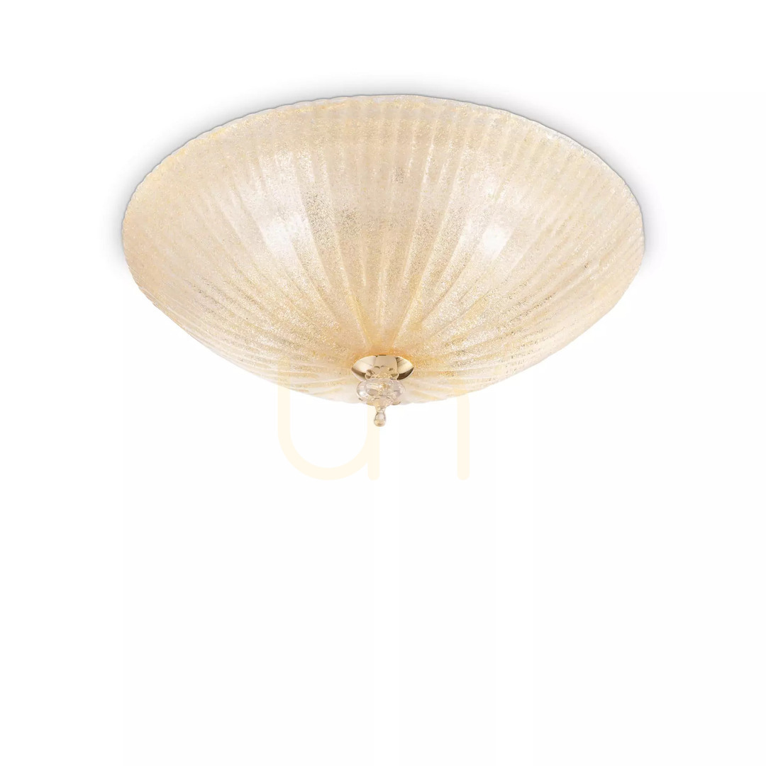 Előnézet Plafon Ideallux SHELL PL4 átlátszó üveg 50 cm 008615 Plafon Ideallux SHELL PL4 átlátszó üveg 50 cm 008615
