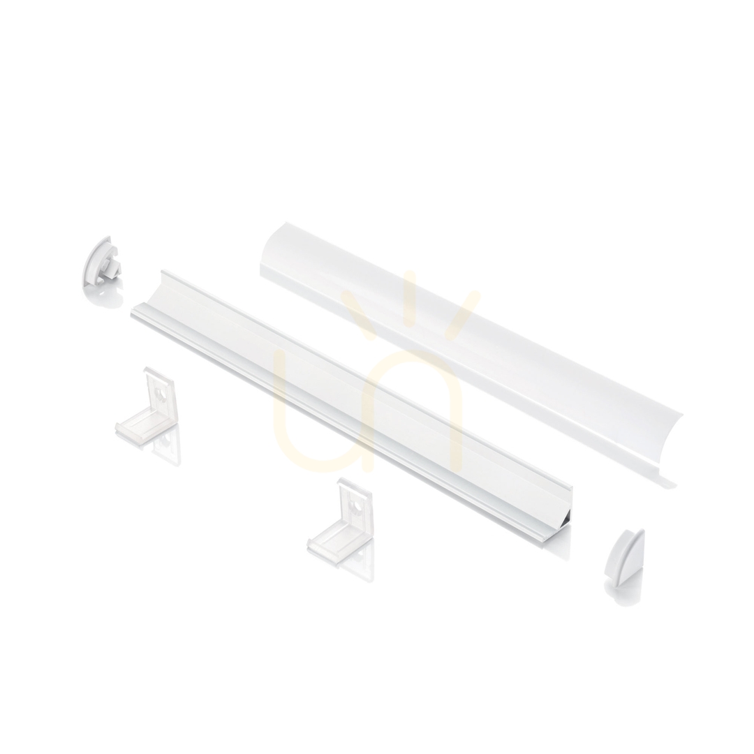 Kilátás LED profil sínrendszer Ideallux SLOT fehér alumínium 300 cm 204635 LED profil sínrendszer Ideallux SLOT fehér alumínium 300 cm 204635