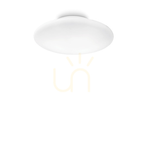 Jelölje be Plafon lámpa Ideallux Smarties PL3 D50 fehér üveg 50 cm 032030