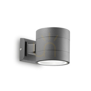 Kültéri fali lámpa Ideallux SNIF ROUND AP1 antracit G9 061467 small 0