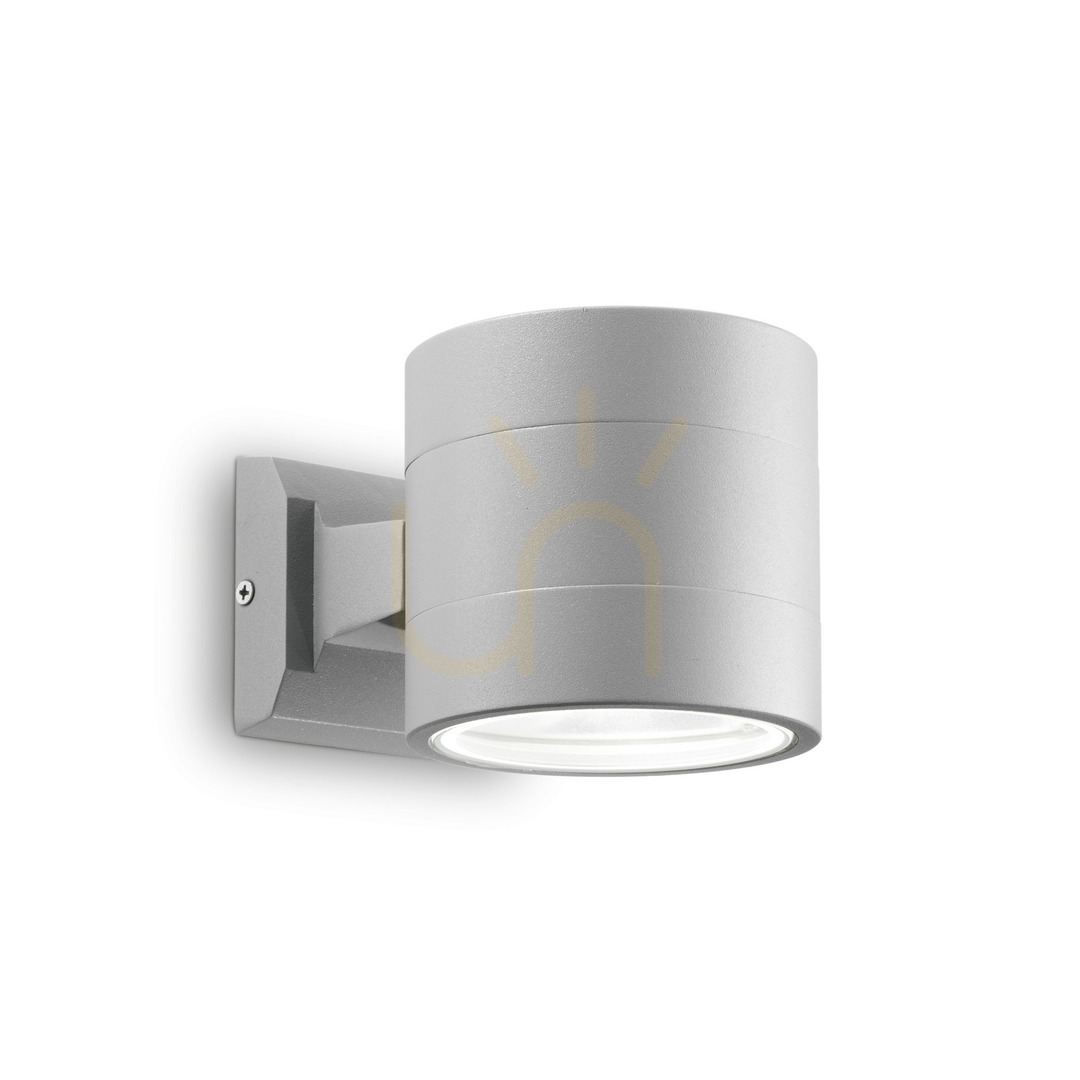 Jelölje be Kültéri fali lámpa Ideallux SNIF ROUND AP1 GRIGIO szürke G9 1x40W 061474 Kültéri fali lámpa Ideallux SNIF ROUND AP1 GRIGIO szürke G9 1x40W 061474