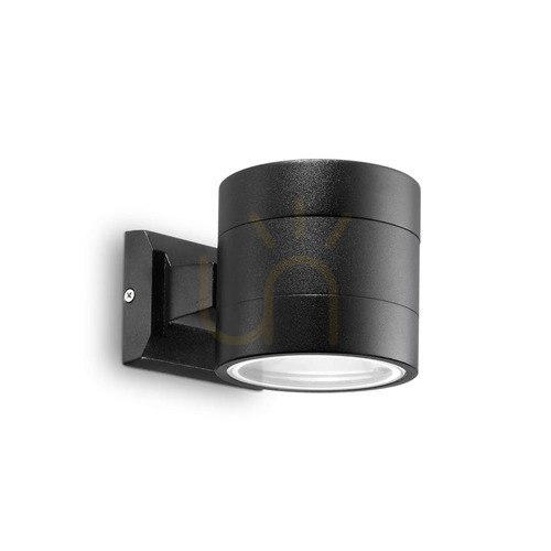 Jelölje be Kültéri fali lámpa Ideallux SNIF ROUND AP1 NERO fekete G9 1x40W 061450
