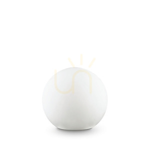 Kültéri állólámpa Ideallux SOLE PT1 D30 fehér gömb E27 191638 0 Kültéri állólámpa Ideallux SOLE PT1 D30 fehér gömb E27 191638 small 0