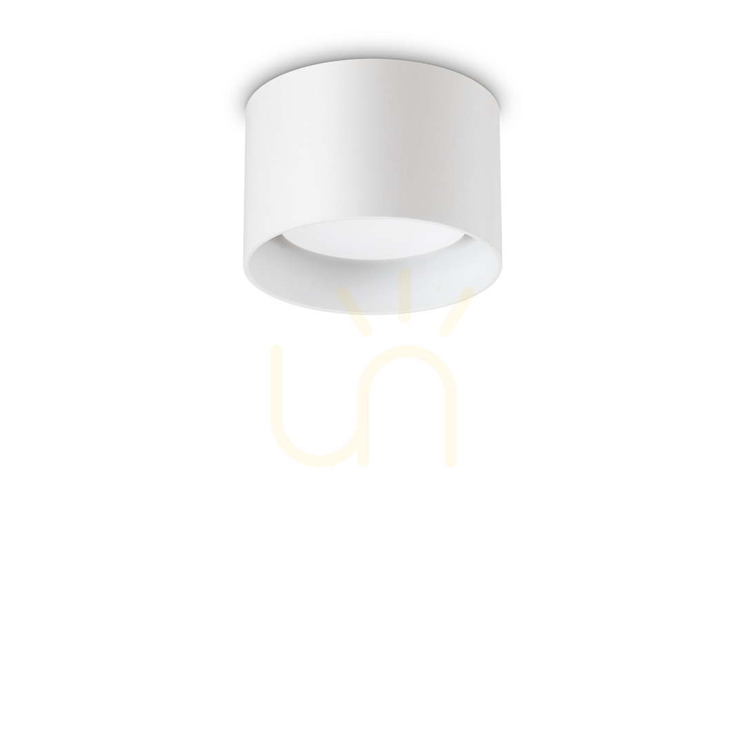 Jelölje be Plafon Ideallux SPIKE PL1 Round Bianco fehér GX53 10 cm 277417 Plafon Ideallux SPIKE PL1 Round Bianco fehér GX53 10 cm 277417