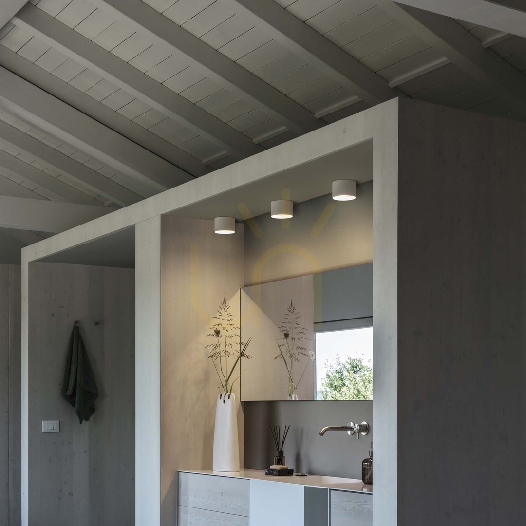 Kilátás Plafonlámpa Ideallux Spike PL1 Round Cromo króm GX53 10 cm 310886 Plafonlámpa Ideallux Spike PL1 Round Cromo króm GX53 10 cm 310886