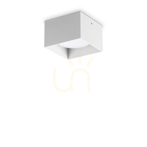 Plafon Ideallux SPIKE PL1 SQUARE fehér GX53 10 cm 317489 0 Plafon Ideallux SPIKE PL1 SQUARE fehér GX53 10 cm 317489 small 0