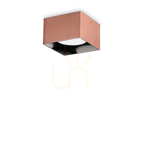 Jelölje be Plafon lámpa Ideallux SPIKE PL1 SQUARE réz GX53 10 cm 328812