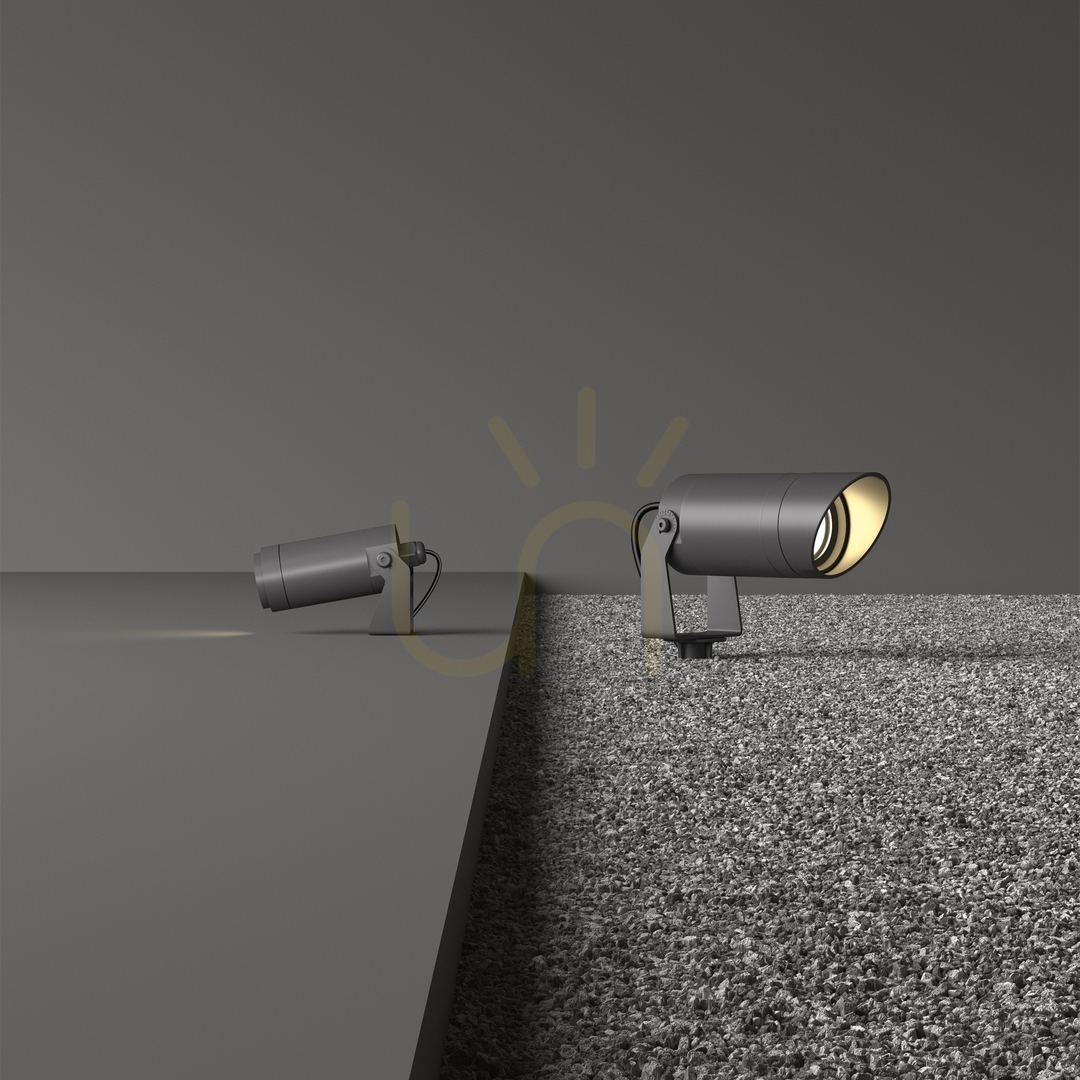 Kilátás Spotlámpa Ideallux STARLIGHT PR 10W 3000K szürke 248387 Spotlámpa Ideallux STARLIGHT PR 10W 3000K szürke 248387