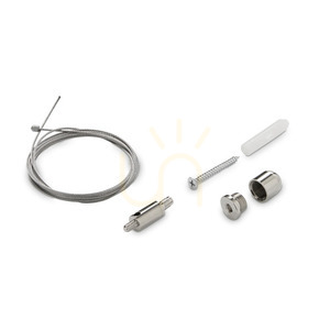 Kábel szett Ideallux STEEL egyszeres 2 m ezüst 271750 0 Kábel szett Ideallux STEEL egyszeres 2 m ezüst 271750 small 0