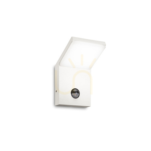 Jelölje be Kültéri fali lámpa Ideallux STYLE AP SENSOR BIANCO fehér LED 9W 3000K 269146