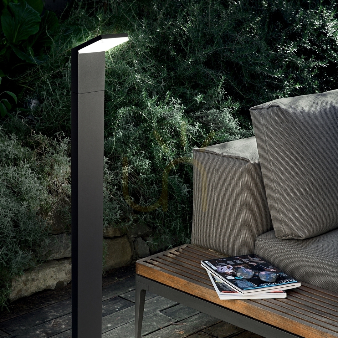 Jelölje be Kültéri állólámpa Ideallux STYLE PT H100 antracit 8,5W 3000K 322452 Kültéri állólámpa Ideallux STYLE PT H100 antracit 8,5W 3000K 322452